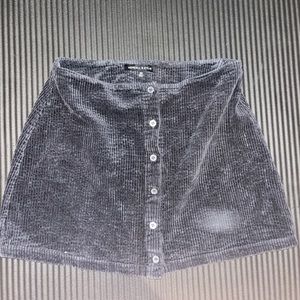 Kendall & Kylie Corduroy Button Skirt Size XS